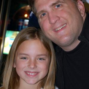 Daniel Roebuck and Madison Davenport in Christmas Is Here Again 2007