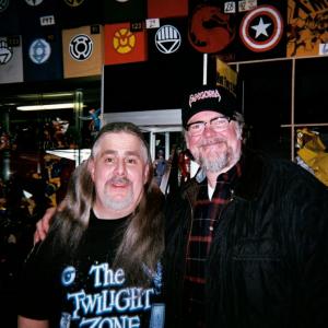 Rock 'N' Roll Comics' Jay Allen Sanford and Steven Jon Whritner at the New York premiere of 