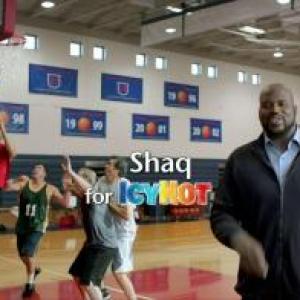 Icy Hot National Campaign Shaquille O'Neil & #11 Phil Armijo