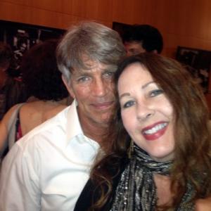 At The Directors Guild of America for the premiere of The M Word  actor Eric Roberts and actress Suzanne Sumner Ferry costars in the TV series Sangre Negra
