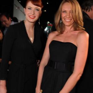 Toni Collette and Diablo Cody at event of United States of Tara (2009)