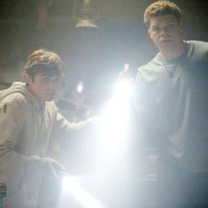 Creepy Production still of Josh Emerson and Dave Franco in The Shortcut