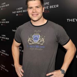 Josh Emerson at the I Hope They Serve Beer in Hell Premiere