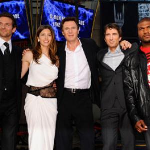 Liam Neeson, Jessica Biel, Bradley Cooper, Sharlto Copley and Quinton 'Rampage' Jackson