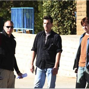 Assistant directing along side Mark Parry (D.P.) and Joseph Mazzello (Dir) on the set of Matters of Life and Death