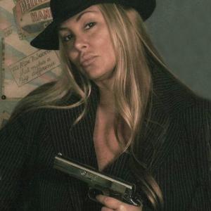 Robin Arcuri - As gangster Bonnie Parker for 'Bonnie & Clyde' - No Makeup - No Photoshop - September 2013