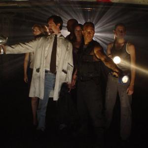 Cortni Mullin Jason Coviello Rebecca Gibel Clay Adams Jennifer Summers and Ron Goff in The Shadow Walkers 2006