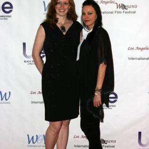Gwydhar Gebien and Amy Karen at the LA Women's FIlm Festival