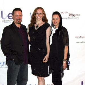 Pete Garlock Gwydhar Gebien and Amy Karen at the LA Womens Film Festival