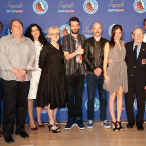 Michael Dowse, Carolle Brabant, Jay Baruchel, Marc André Grondin, Anna Hopkins and Johnny Bower