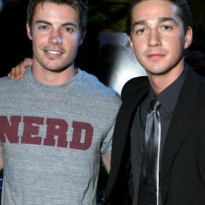 Shia LaBeouf and Josh Henderson at event of Transformers 2007