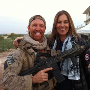 Kathryn Bigelow & Phil Someville on Location in Jordan 