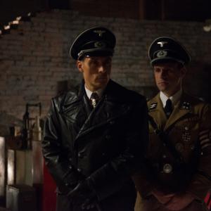 Rufus Sewell and Aaron Blakely in 'The Man in the High Castle'