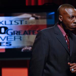 Arsenio Hall in The Blacklist 100 Greatest Power Moves Costume designed by Jo Rosen