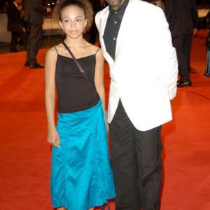 Spike Lee and Hannah Hodson at event of All the Invisible Children 2005