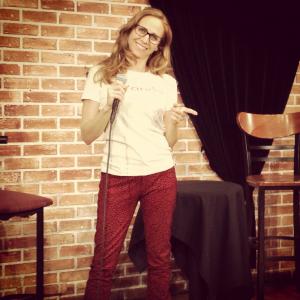 Jennifer Lieberman Performing Stand Up Comedy in Hollywood