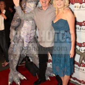 Erin Holt  Richard Elfman at the Monster Man Season 1 Wrap Party