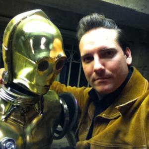 C3PO and I C3PO from Empire Strikes Back and Return of the Jedi