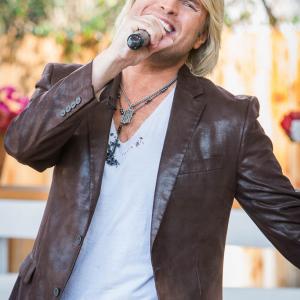 Marcus Collins of The Texas Tenors performs of Hallmark Channel's Home & Family