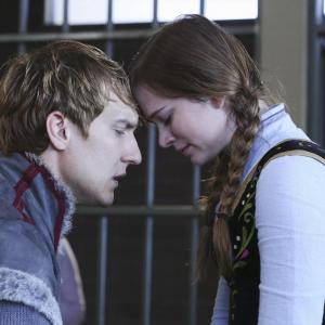 Still of Scott Michael Foster and Elizabeth Lail in Once Upon a Time 2011
