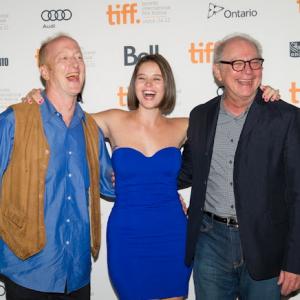 Kether Donohue, Barry Levinson, and Frank Deal