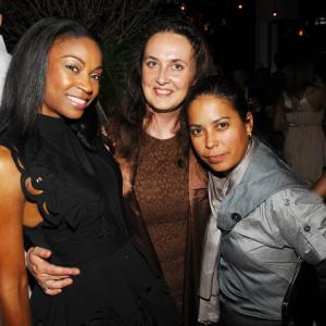 ESPN Gala At The 2009 Tribeca Film Festival After Part. Johanna Bermudez-Ruiz, Wanita Woodgette, and Alessandra Mattanza.