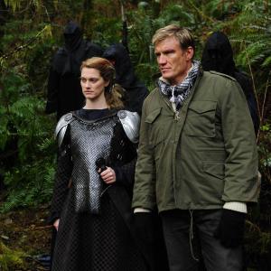 Still of Dolph Lundgren and Heather Doerksen in In the Name of the King 2: Two Worlds (2011)