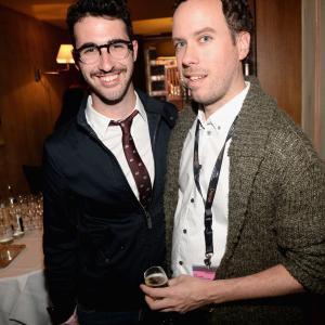 Actor Jordan Firstman and Vulturecoms Kyle Buchanan attend the IMDBs 2013 Cannes Film Festival Dinner Party during the 66th Annual Cannes Film Festival at Restaurant Mantel on May 20 2013 in Cannes France