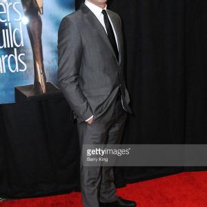 Alex Amancio at the 2015 WGA Awards in L.A.