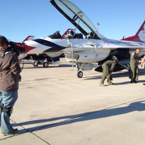 Shooting the Thunderbirds for 