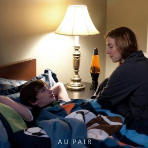 Andy Scott Harris and Kaitlin Ferrell in Au Pair