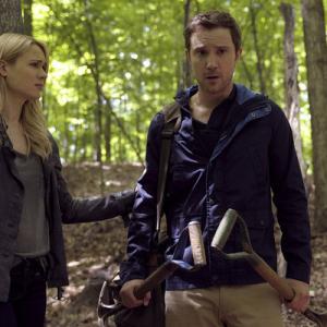 Still of Sam Huntington and Kristen Hager in Being Human (2011)