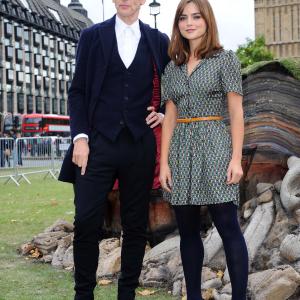 Peter Capaldi and Jenna Coleman at event of Doctor Who 2005