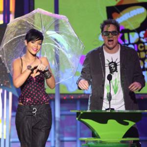 Brendan Fraser and Rihanna at event of Nickelodeon Kids Choice Awards 2008 2008