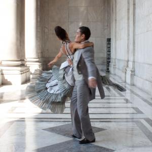 dance scene from the opera Rusalka, costume design: Eloise Kazan, Mexico, 2011