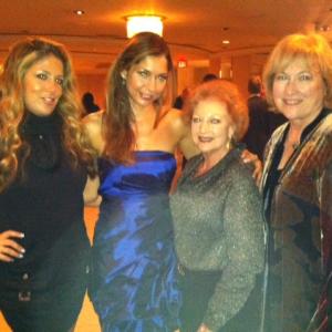 PGA AWARDS DINNER/AFTER PARTY 1-26-2013 L to R: Lizza M. Morales, Giselle Rivera, Jane Shayne, Carole Beams