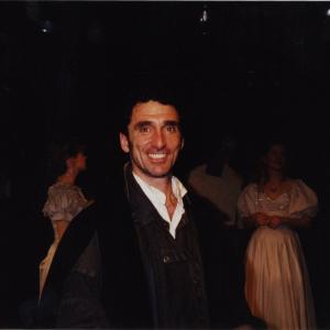 David Copeland after performance, in the role of Uncle Vanya, by Anton Checkov at 42nd Street Workshop Theater, NYC.