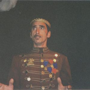 David Copeland as King Alonzo in Shakespeare's, The Tempest.