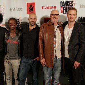 Elegy For A Revolutionary - Dances With Films 15 Festival (Cast form left to right: Tomas Boykin, Marcia Battise,Paul Van Zyl, Martin Copping and Glen Vaughan)