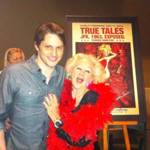 Stephen Brodie with Tammi True at the premiere of True Tales