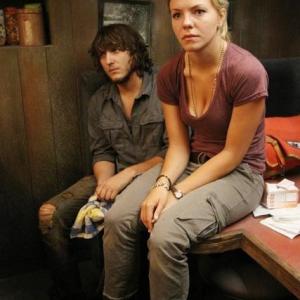 Still of Scott Michael Foster and Eloise Mumford in The River 2012