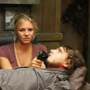 Still of Scott Michael Foster and Eloise Mumford in The River (2012)