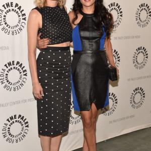 Actors Diane Kruger and Emily Rios attend The Paley Center For Media Presents FXs The Bridge at The Paley Center for Media on June 24 2014 in Beverly Hills California