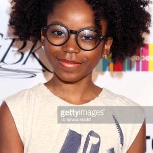 Actress Riele Downs attends the GBK  Stop Attack Pre Kids Choice Gift Lounge at The Redbury Hotel on March 26 2015 in Hollywood California