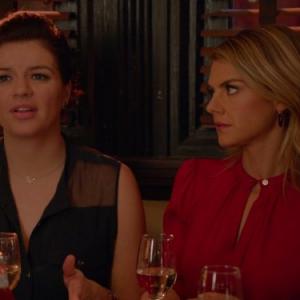 Still of Casey Wilson and Eliza Coupe in Happy Endings 2011