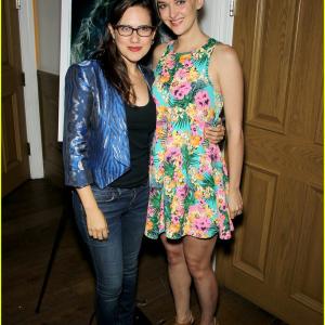 Jennifer Prediger and Jess Weixler at Life After Beth screening.