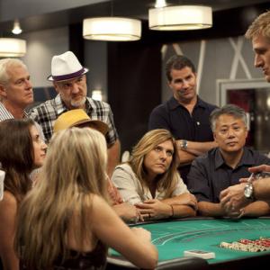 Still of Sue Torres, Curtis Stone, Takashi Yagihashi and Kerry Heffernan in Top Chef Masters (2009)