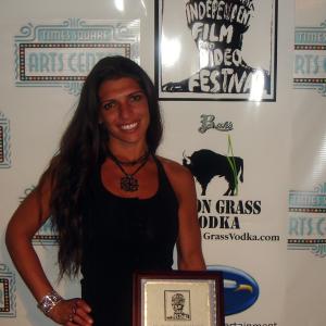 Awarded Best Actress in the NY International FilmVideo Festival NYC Awards Ceremony