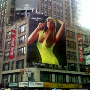 50 ft Billboard in Manhattan NY