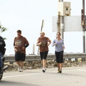 Still of Jillian Michaels and Liz Young in The Biggest Loser 2004